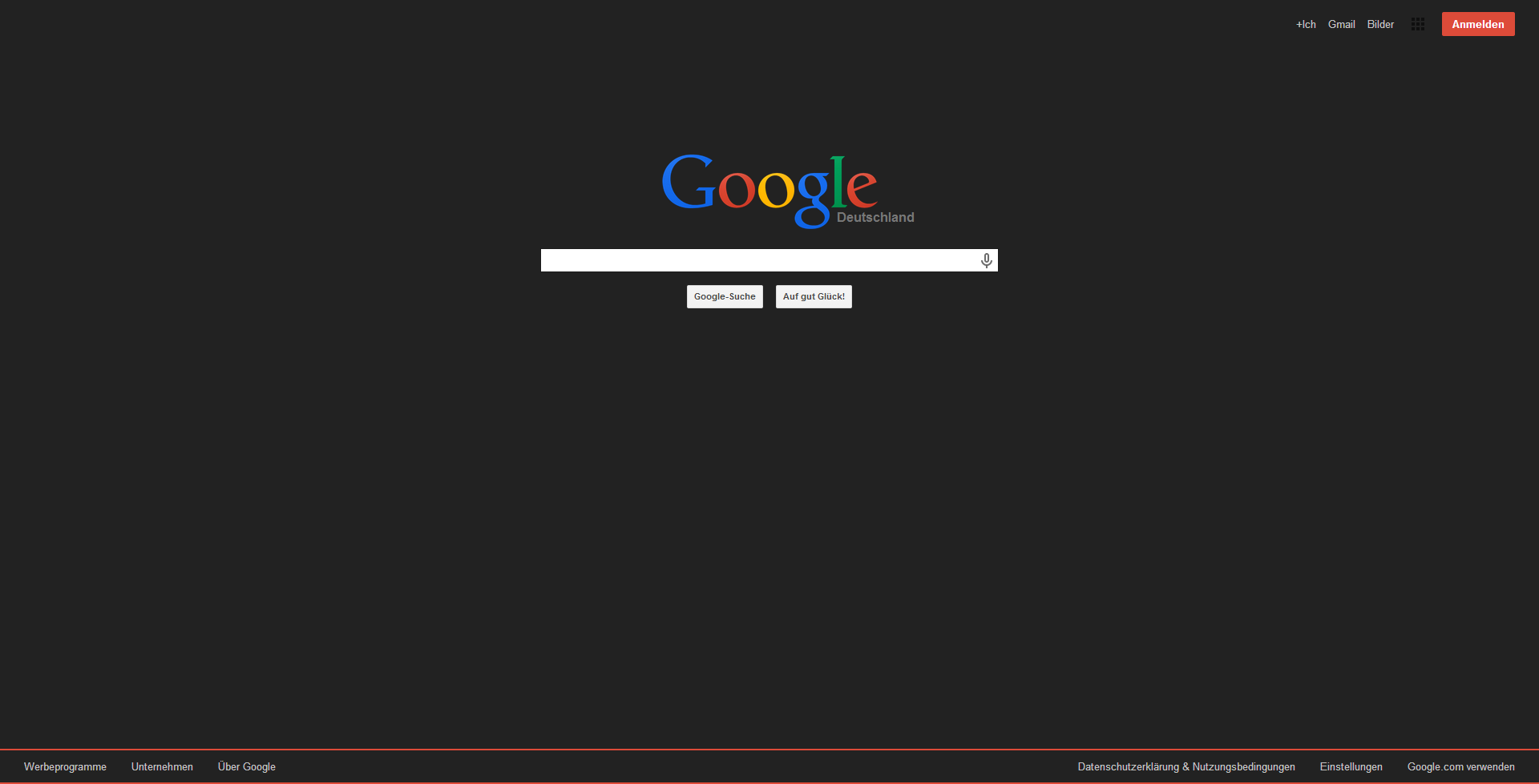 Dark Grey Google with Orange Highlights