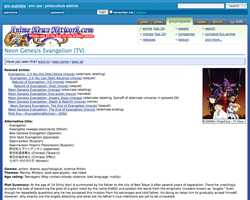 Anime News Network Annoyances