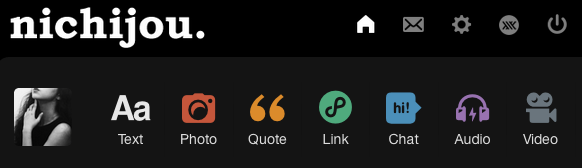 Nichijou tumblr logo