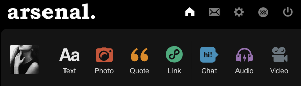 Arsenal tumblr logo