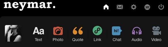 Barcelona's Neymar tumblr logo