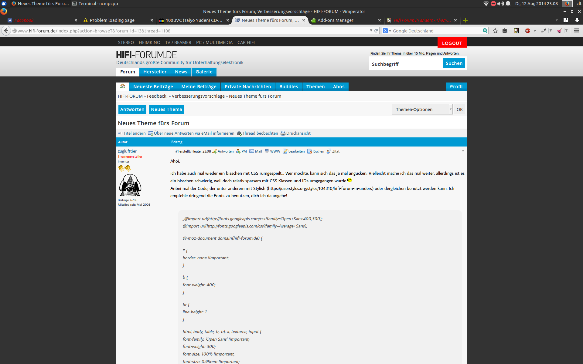 Hifi Forum in anders