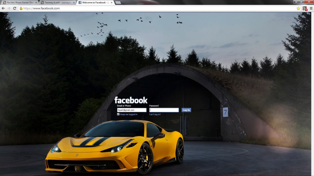 Novitec Rosso Ferrari Theme by Tkp