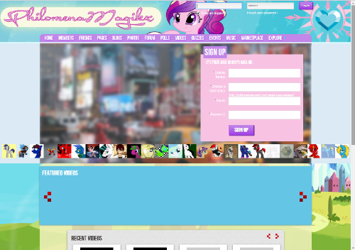 PhilomenaMagikz Princess Cadence theme