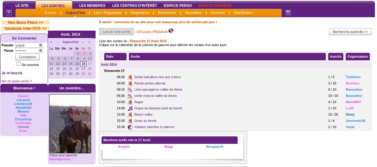 OVS - interface épurée (v2)