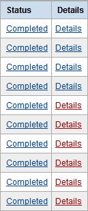 PayPal visited links - in red