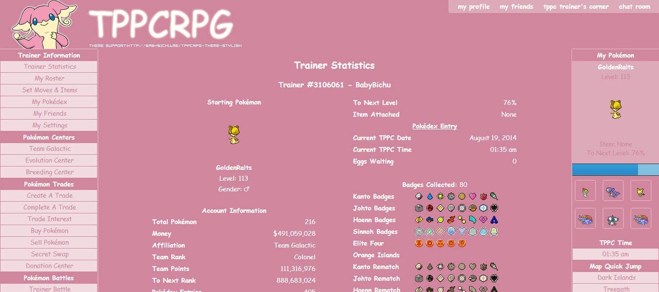 White Tppcrpg Theme(Customizable Single-colored)