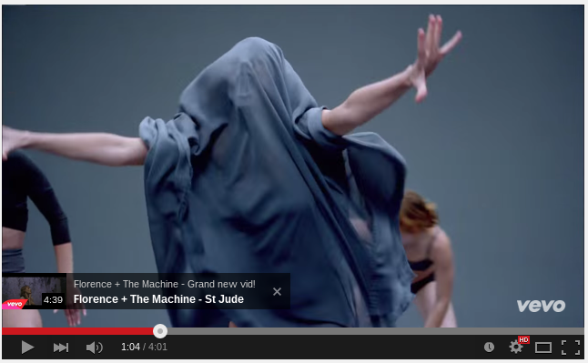 YouTube: hide featured video overlay