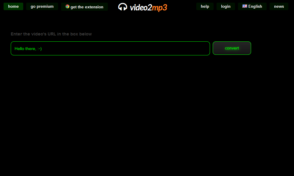 Video2mp3 kuroi