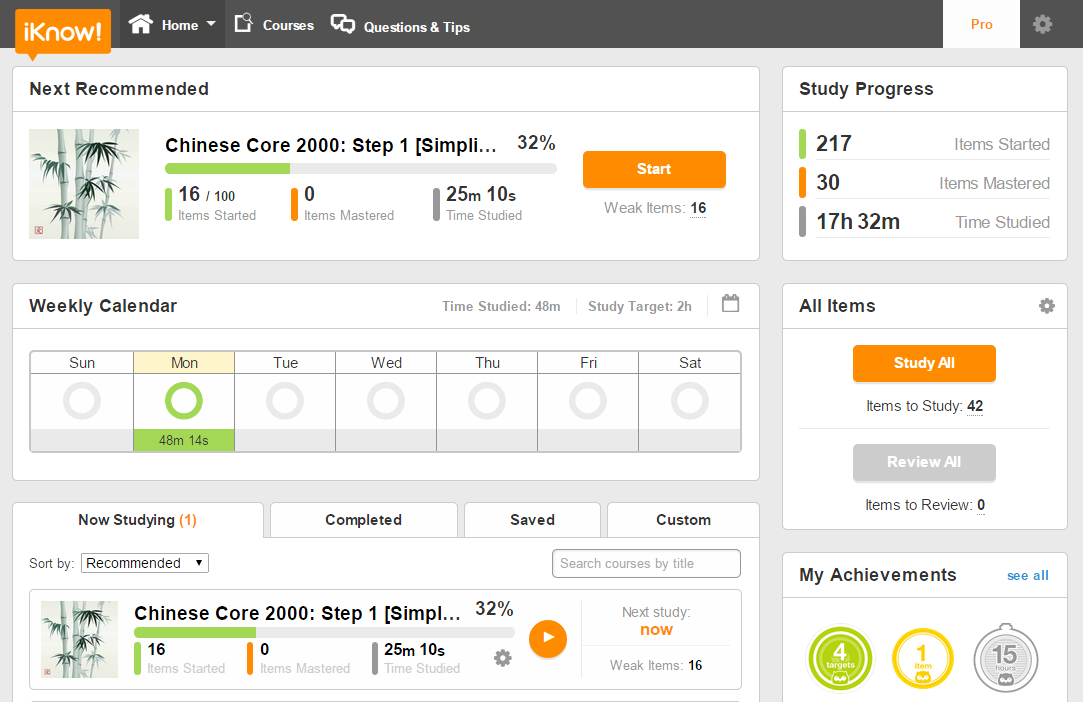 iKnow! Study Streak be gone!