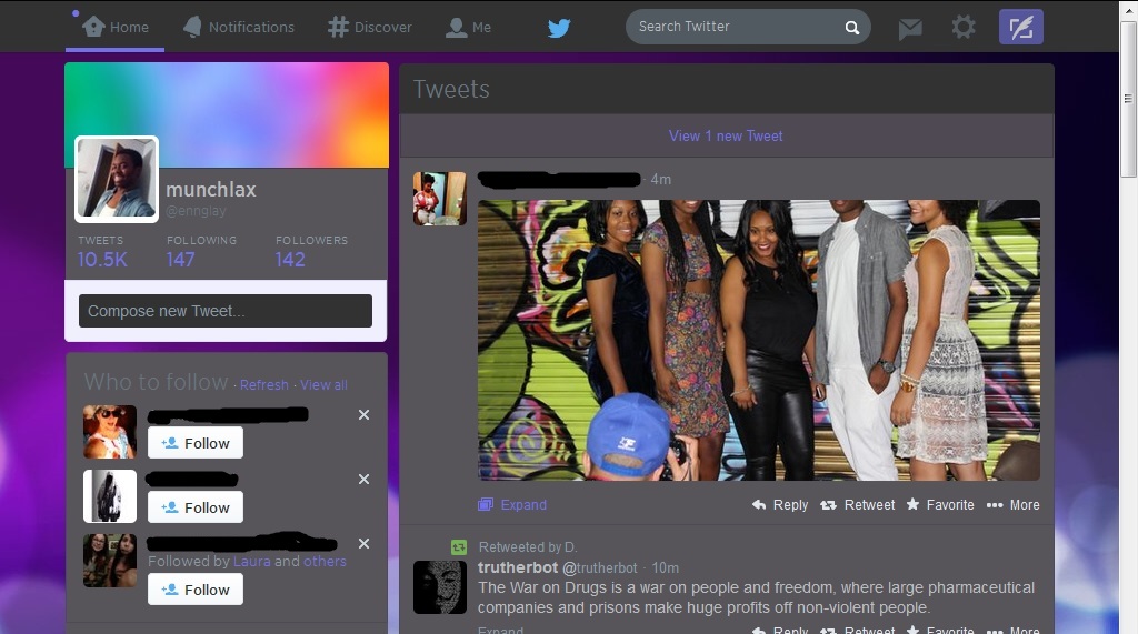 Dark Twitter.