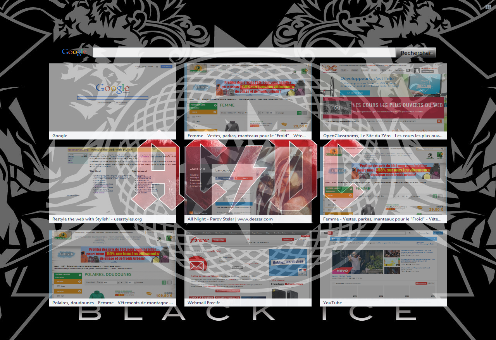about:newtab Ac/dc style