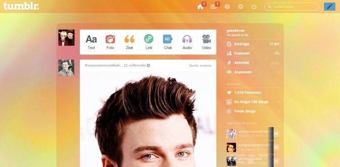 Sasi 3 tumblr dashboard theme