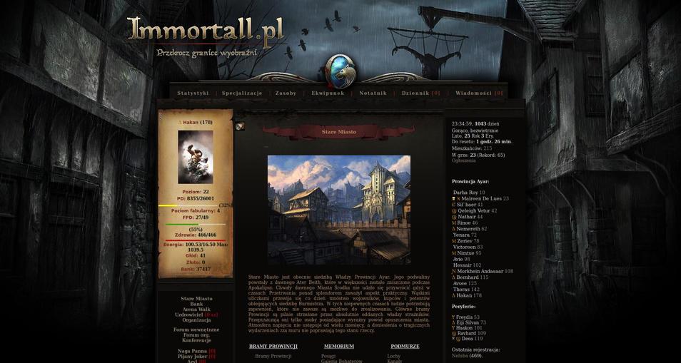 Immortall v.2.0.1