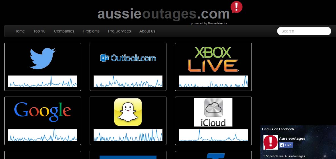 outages - dark