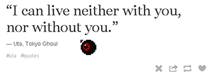 Tumblr Cursor: Tokyo Ghoul
