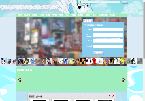 OC Cloudy PhilomenaMagikz theme