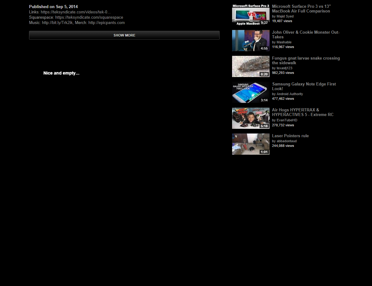YouTube Comments Destroyer
