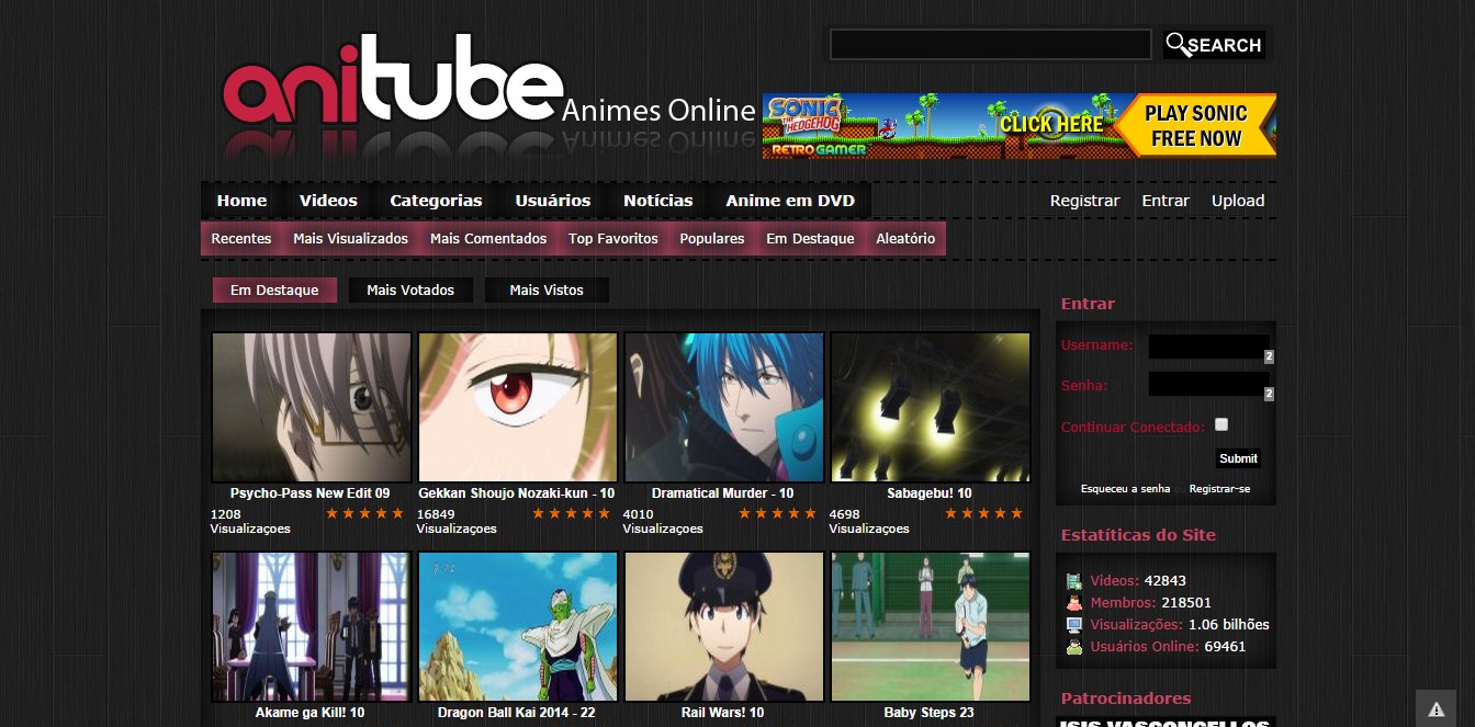 Anitube Theme