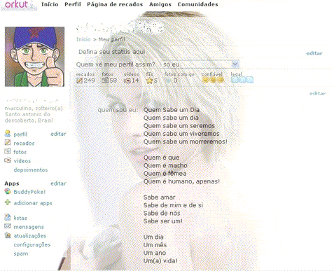 tema orkut branco | Orkut white theme