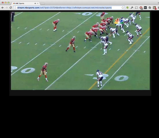 NBC Sports Zen Mode