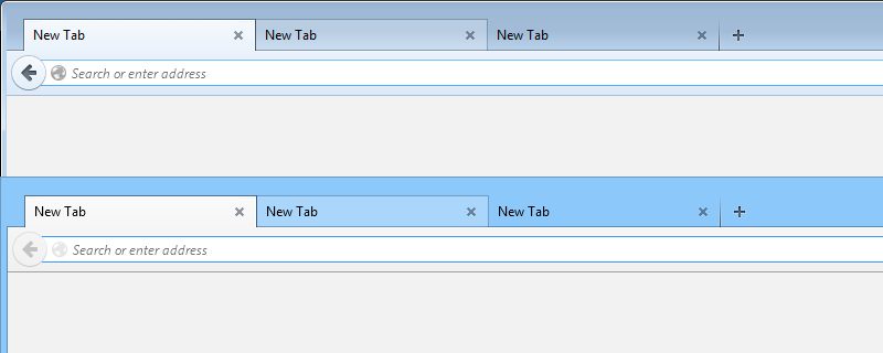 Square Tabs for Firefox Australis