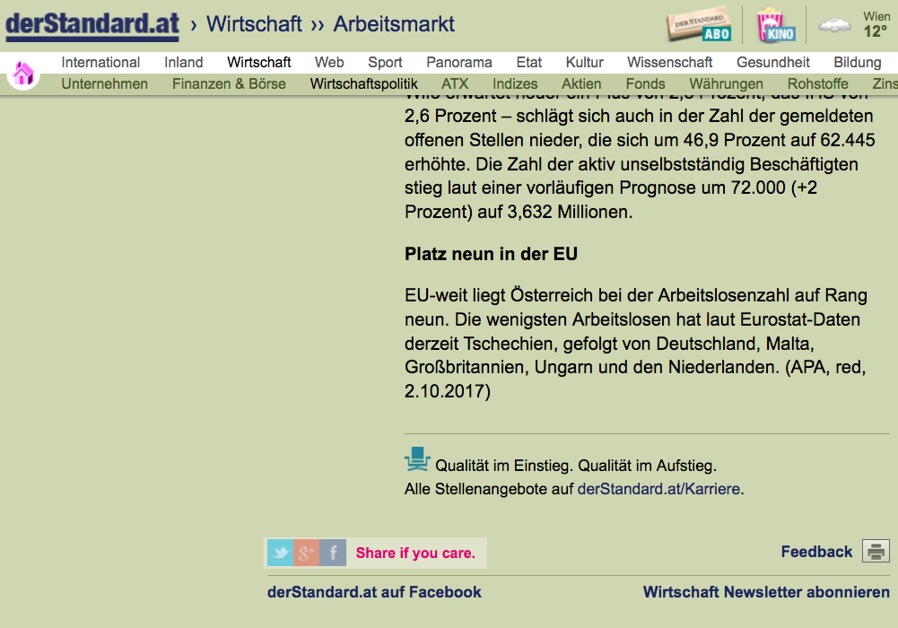 www.derstandard.at - Hide all Comments