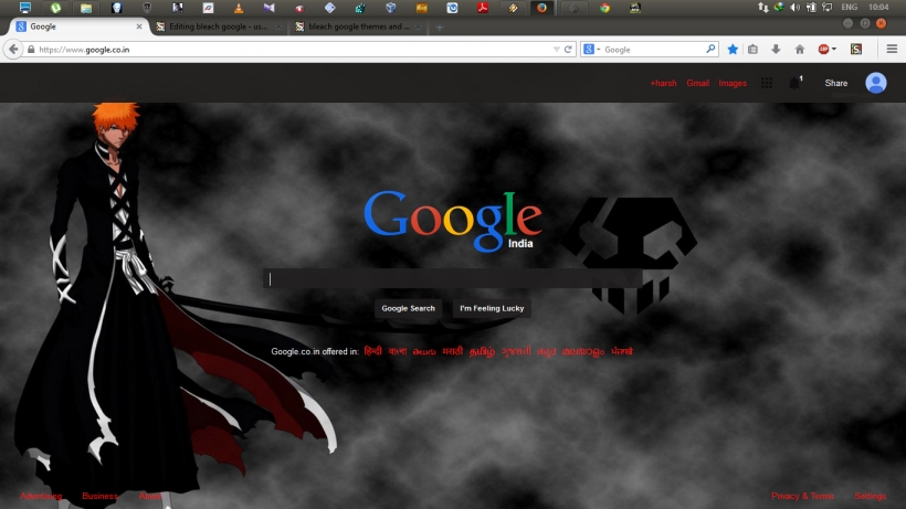 google (with 9 bleach images or add custom images)