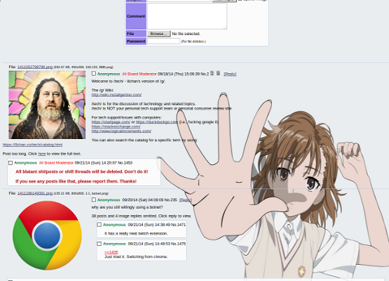 Misaka for 8chan