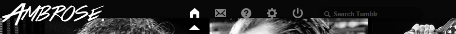 Dean Ambrose custom Tumblr logo