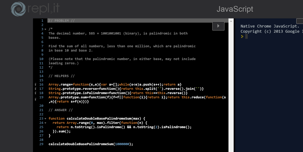 VInk for REPL.it