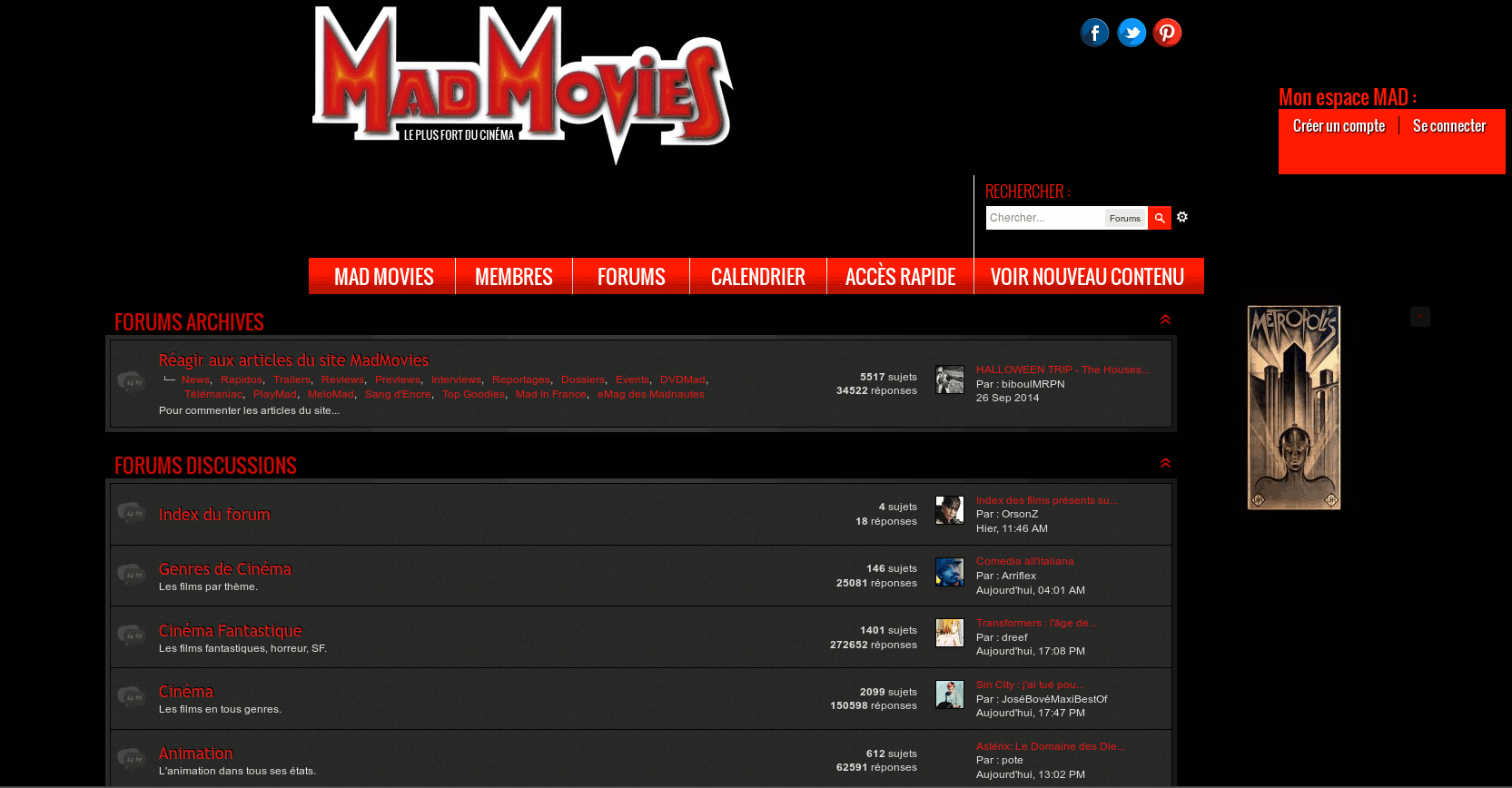 Mad Movies : Back in black
