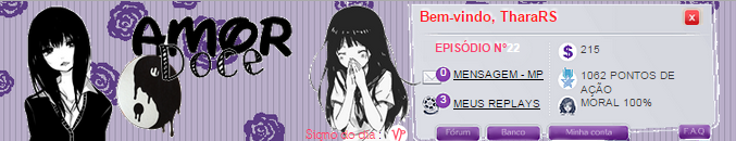 Tema Amor Doce personalizado por: TharaRS