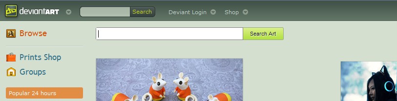 DeviantART Browser Upgrade Cure