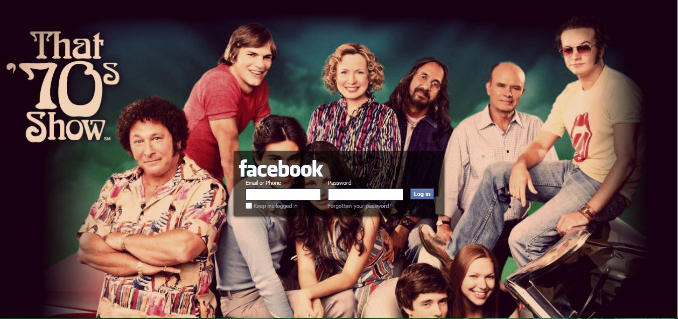 That 70's Show Log in Facebook