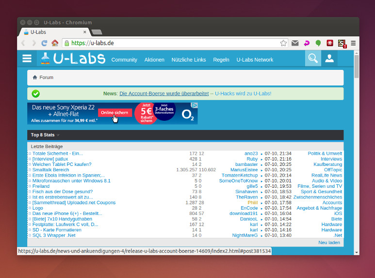 U-Labs Blue BG