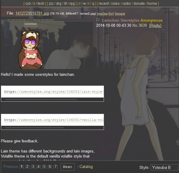 Fixed elements [Lainchan.org] [PURGED]