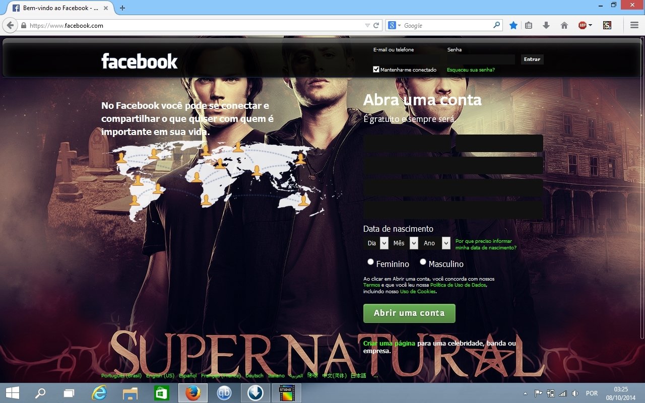Facebook Supernatural - by Victor Oliveira