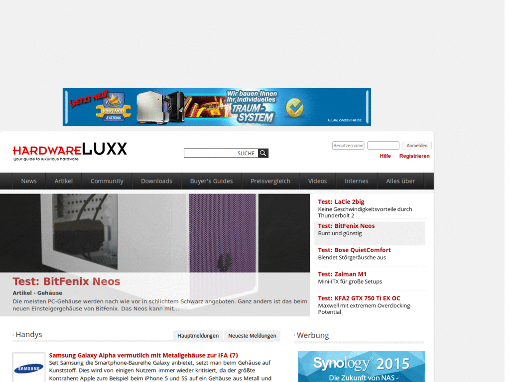 Hardwareluxx Redesign complete Dark
