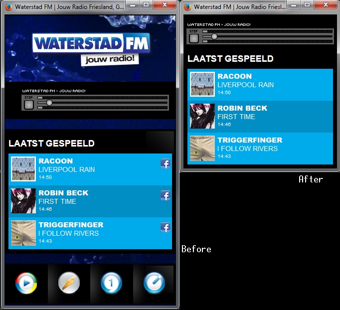 Waterstad FM mini player