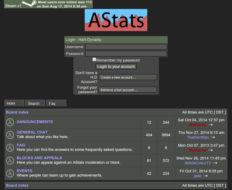 AStats Forum - improve readability