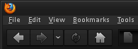 Firefox - Small Menubar