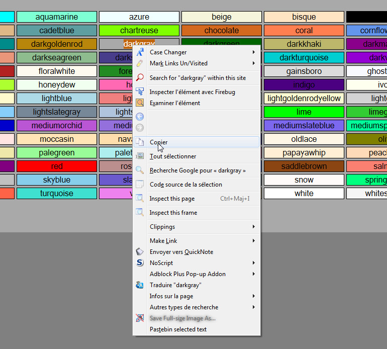 Crocford - Color Name Selectable For Copy v.2