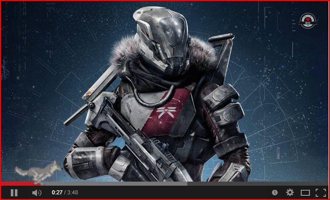 YouTube – Wolf progress bar video player theme