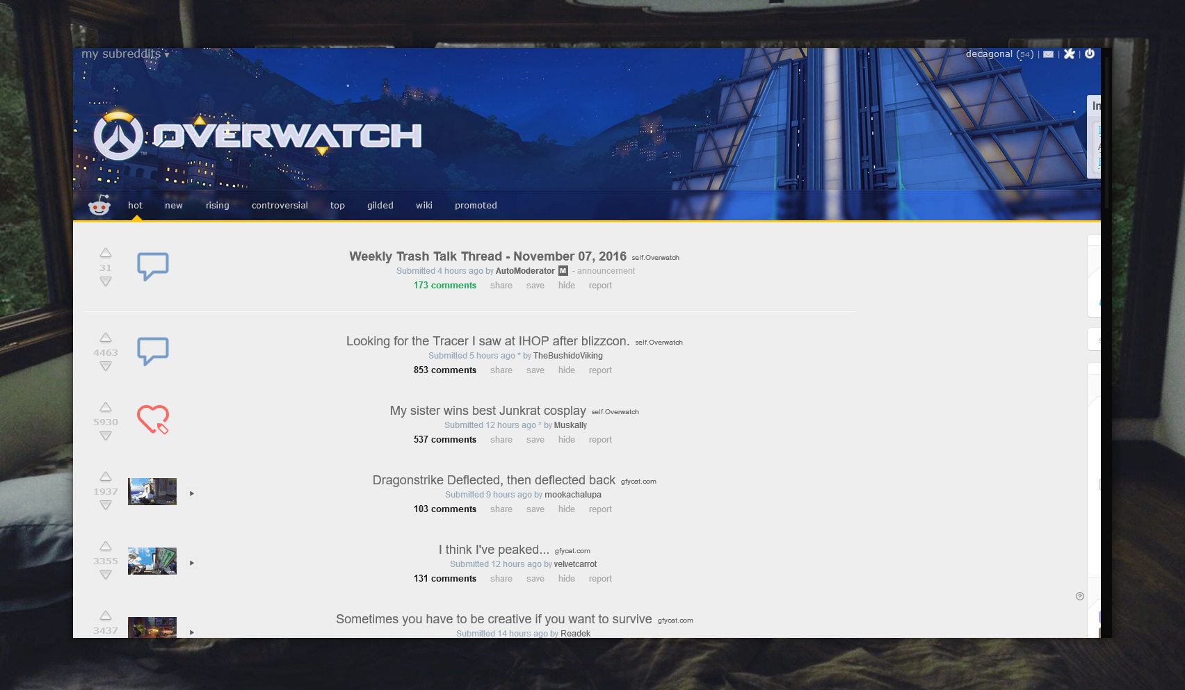 Reddit Theme