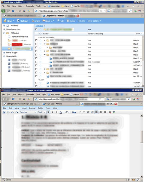 Small ScrEeens: Google Docs