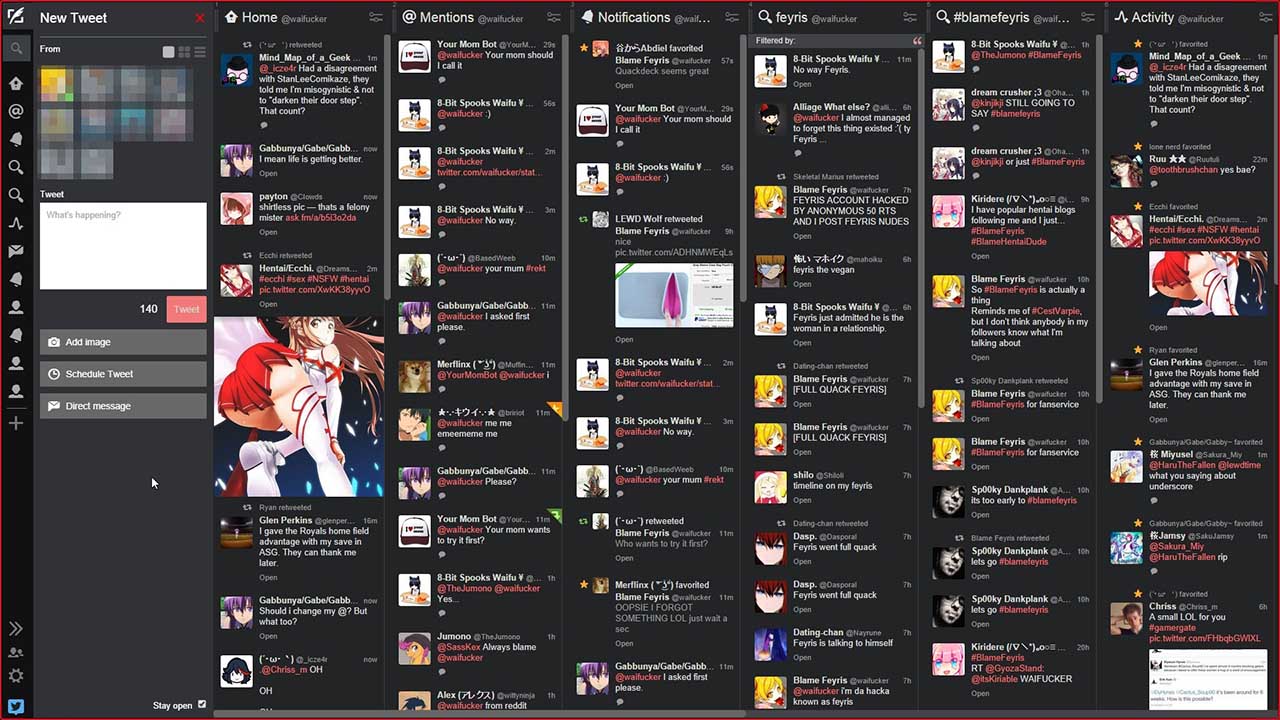 Quackdeck for Tweetdeck (beta)