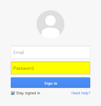 Firefox - PwdHash Input Highlight
