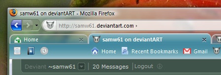 Smoothly Glass - Firefox loves Vista