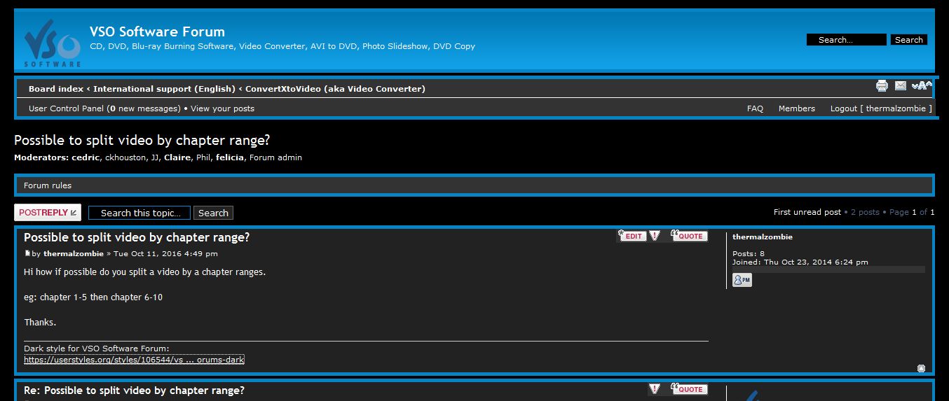 vso-software - forums - dark